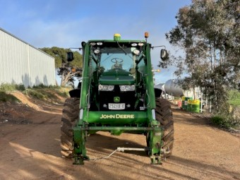 2012 John Deere 7260R and H480 Loader