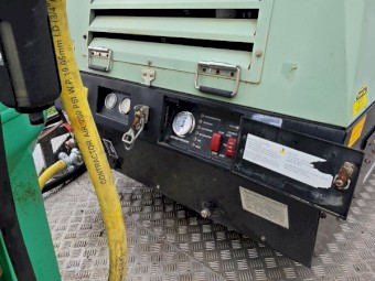 2017 Sullair 185 CFM Dustless Blasting Package – Turn-Key Setup