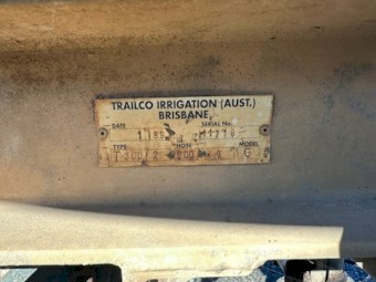 Trailco T300  Travelling Irrigator with new hose 