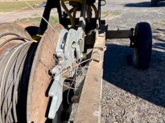 Trailco T300  Travelling Irrigator with new hose 