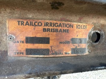 Trailco T250 Travelling Irrigator
