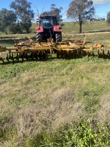 Taylor-Way 50 plate Offset Disc Plough