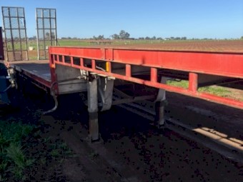 1989 Freighter 41ft Drop Deck Trailer