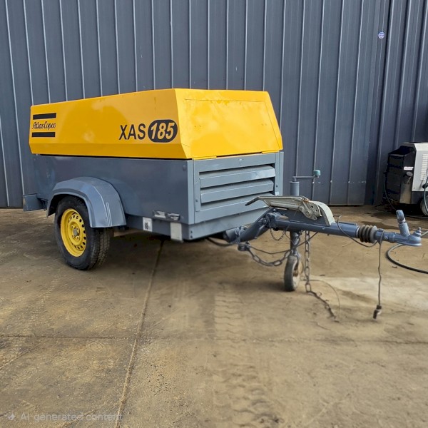 Atlas Copco Diesel Air Compressor 185cfm