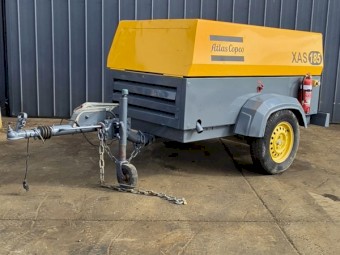Atlas Copco Diesel Air Compressor 185cfm