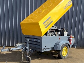 Atlas Copco Diesel Air Compressor 185cfm