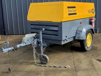 Atlas Copco Diesel Air Compressor 185cfm