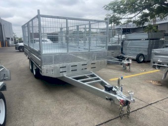 14×7 Flat Top / Flat Deck Trailer – 150×50×1800mm Drawbar |3500KG/ 4500KG ATM ATM For Sale
