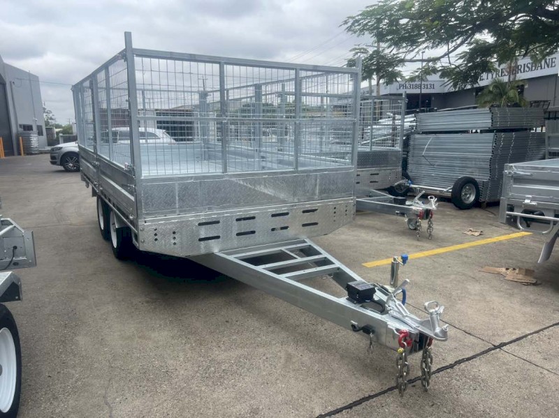 16×8 Flat Top / Flat Deck Trailer – 150×50×1800mm Drawbar | 3500KG/ 4500KG ATM For Sale