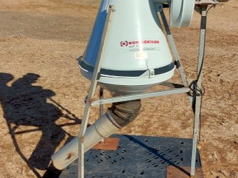 Kongskilde FR12 240 volt and Cyclone Grain Cleaner