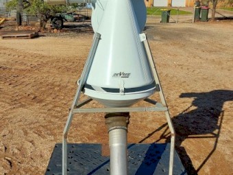 Kongskilde FR12 240 volt and Cyclone Grain Cleaner