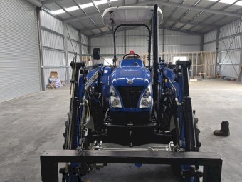 2024 New Holland TT4.55 4WD Tractor with Loader