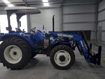2024 New Holland TT4.55 4WD Tractor with Loader