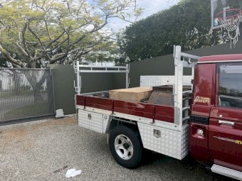 Toyota Landcruiser Aluminium Tray