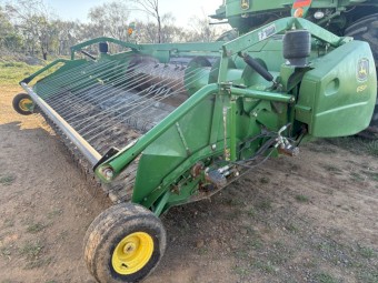 John Deere 615P Pickup Front