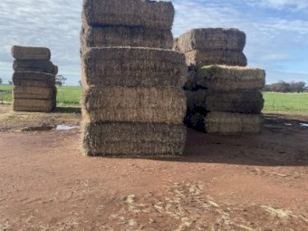 140 x Wheat Straw Top & Bottom Bales 8x4x3 Bales
