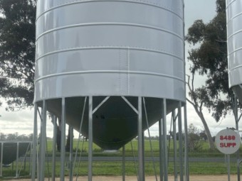 50T Unsealed Grain Silos