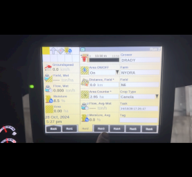 Case IH Pro 600 Screen / GPS Display