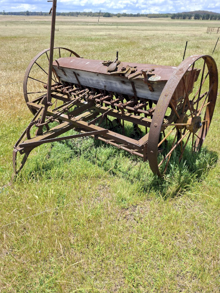 Old Disc Plow