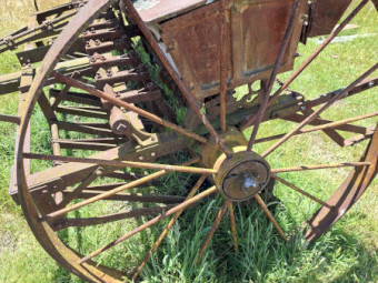 Old Disc Plow