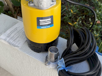 Atlas Copco WEDA Submersible 240v 2” pumps submersible 