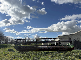 John Deere open front 