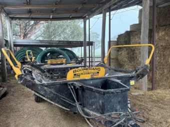 2017 Boomerang Mark 6 Twin Bale Feed Out Cart