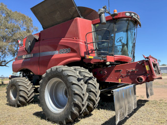 2012 Case 8230 Header and 40ft Front