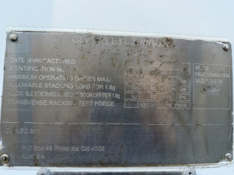Fuelco SST-31 Self-Bunded Diesel Fuel Storage Tank-29662L Safe Fill Capacity