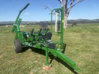 2025 McHale MH-991BE Automatic Trailing Bale Wrapper
