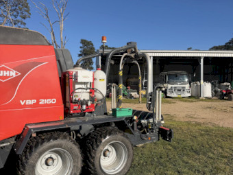 2014 Kuhn VBP 2160 Baler/Wrapper