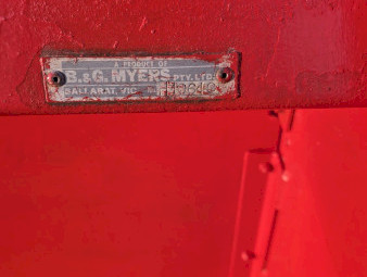 B & G Myers pick up front