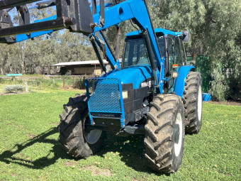 New Holland 8360 with FEL
