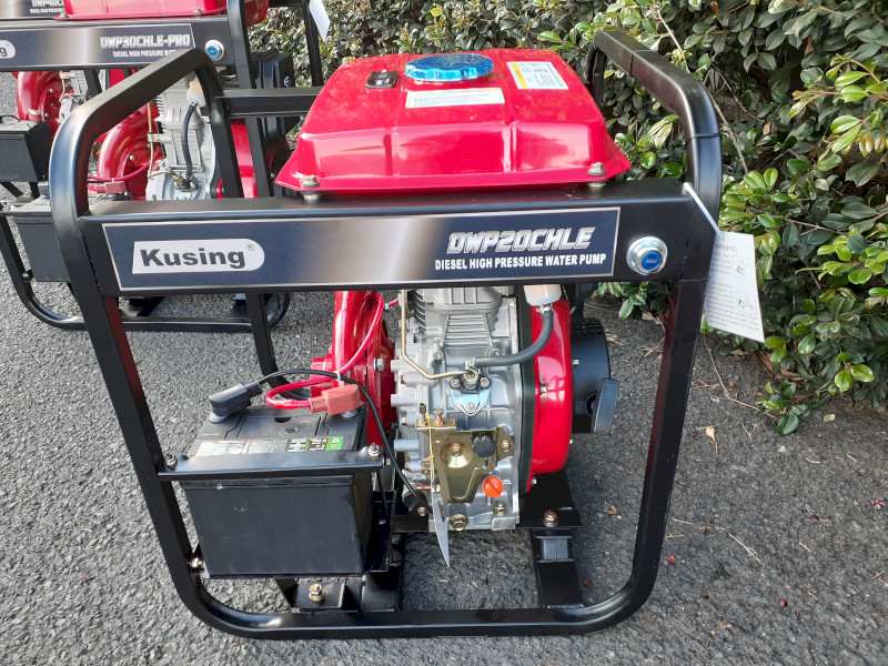 2 Inch Diesel High Volume Cast Iron Water Pump 4.4KW