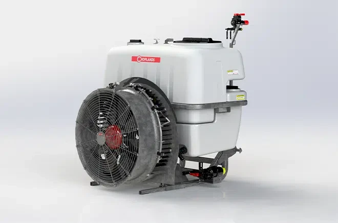 Croplands Cropair 600Ltr with 800mm Fans - 3 point linkage sprayer