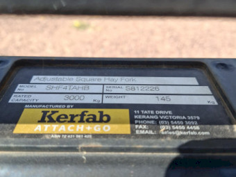 Kerfab Large Square Bale Forks