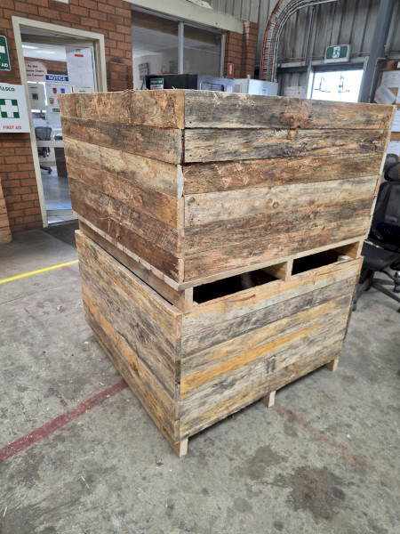 bin/bins/vege/box/wood/fruit/bulk/storage/fire/timber/planter/plant