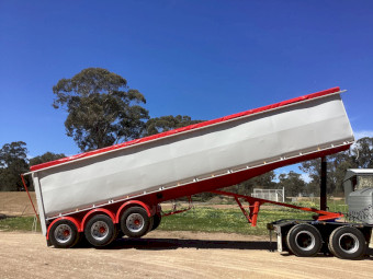 1999 Moore TOA Tipper Trailer