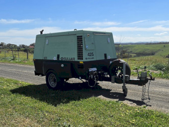 Sullair 425 diesel air compressor 