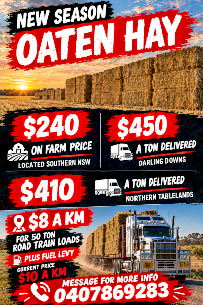 Oaten hay