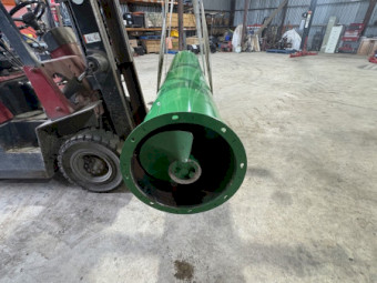 Novus 2.4mt HUR John Deere auger extention 