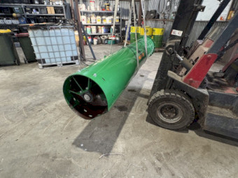 Novus 2.4mt HUR John Deere auger extention 