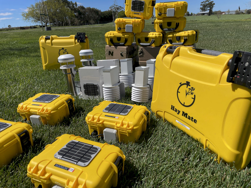 Hay Mate — Remote Humidity Paddock Monitoring with Phone & SMS Alerts