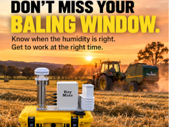 Hay Mate — Remote Humidity Paddock Monitoring with Phone & SMS Alerts