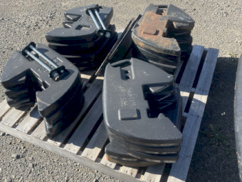 Steiger Front Weight Kit, 18 x Weights