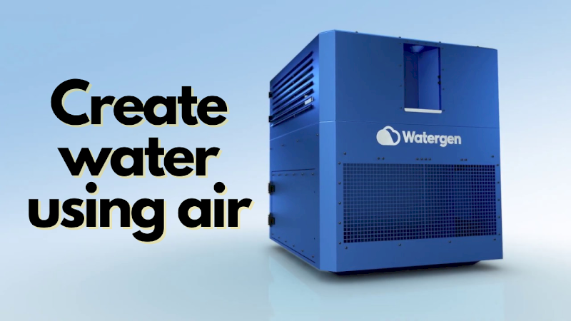 Harvest Water From Air 