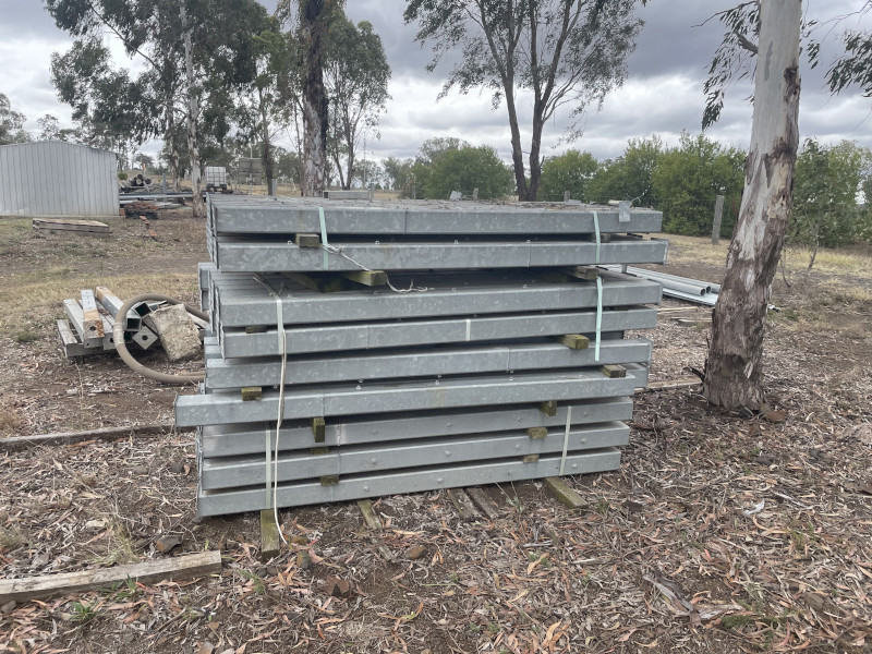 Heavy-Duty Hot-Dip Galvanised Steel Posts
