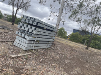 Heavy-Duty Hot-Dip Galvanised Steel Posts