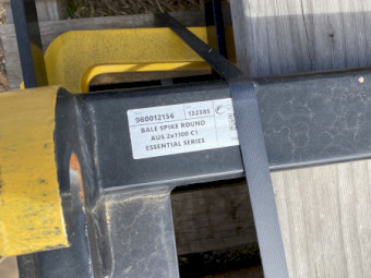Challenge Bale Spikes Essential Series E-120RBS C1 2 x 1100mm Tines