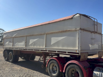 Lusty 30ft Bogie Axle Tipper Trailer (3 in 1 convertible)